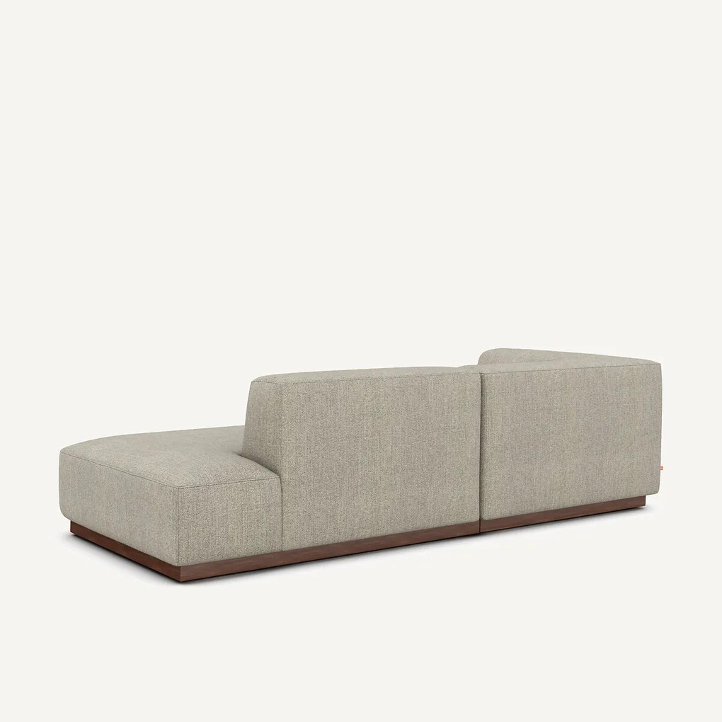 Hoekbank links in tweed, JACOPO