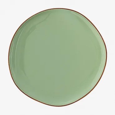 [*] Set Van 4 Dessertborden Bremen Celadon - Sklum