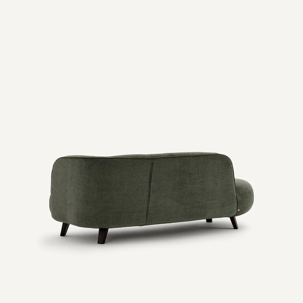 Slaapbank links, in polyester, ROSEBURY, ontwerp Emmanuel Gallina