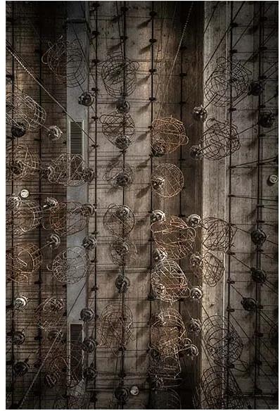 Urban Cotton wandkleed Hanging Baskets 195x145cm