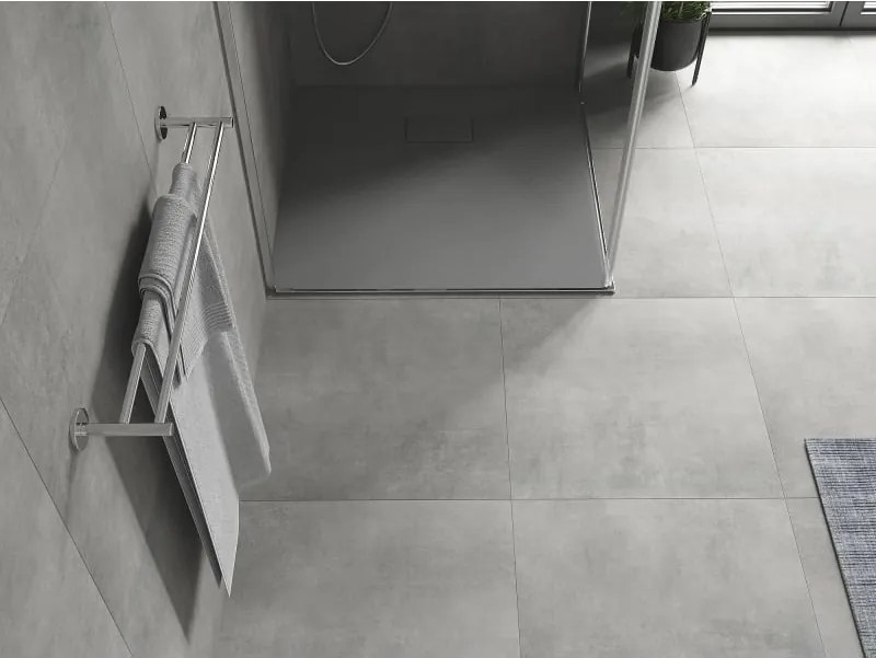 Mexen Hugo vierkante SMC douchebak 80 x 80 cm, grijs - 42618080