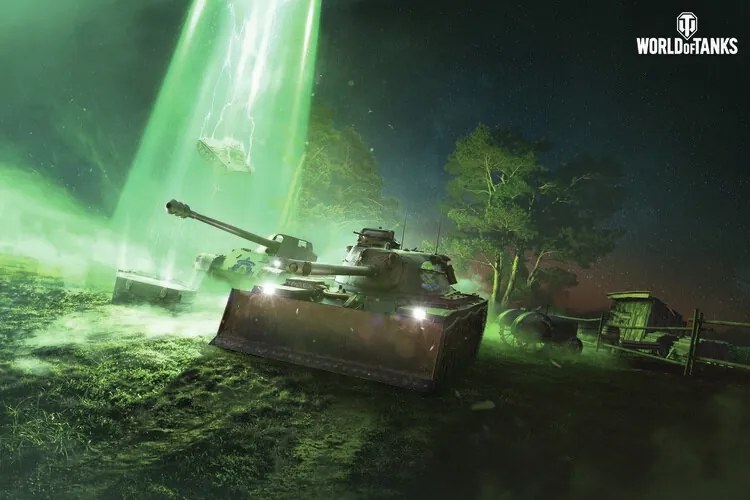Ilustratie World of Tanks - Extraterrestrial, WOT