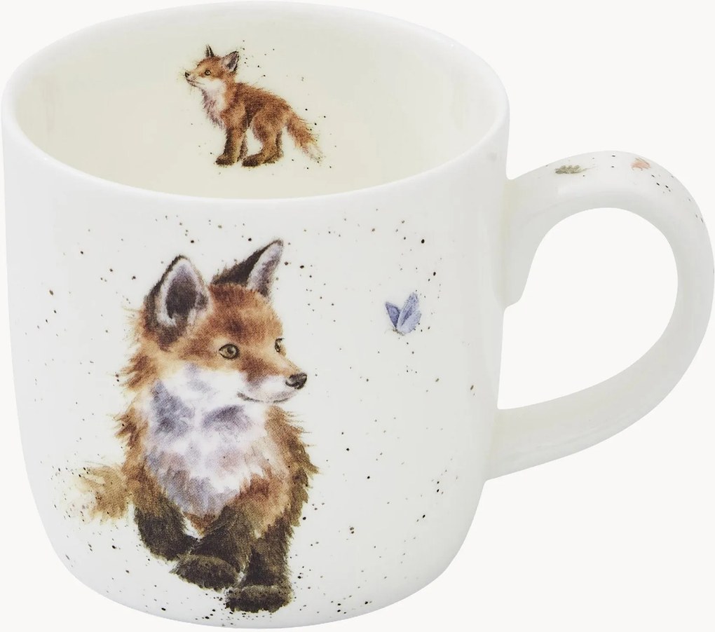 Set van 6 Fine-Bone-China koffiekopjes Born To Be Wild