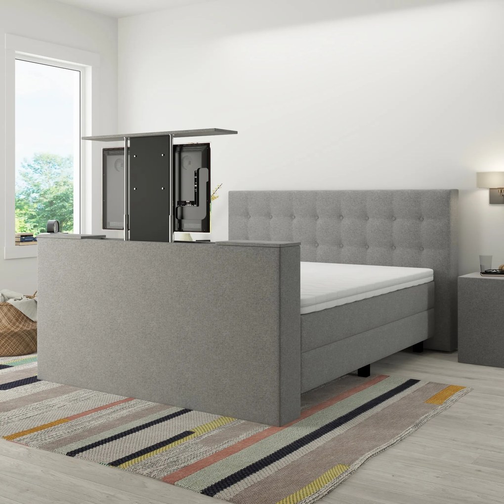 Boxspring luxury Lissabon met TV Lift