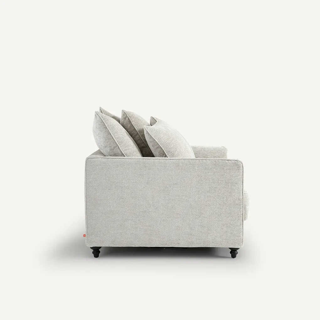 Omvormbare bank 2-zit, gerecycled polyester, Lazare