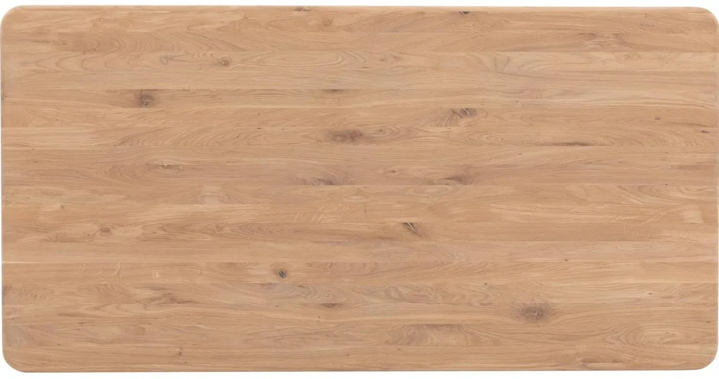 Goossens Eettafel Bjarte, Rechthoekig 200 x 90 cm