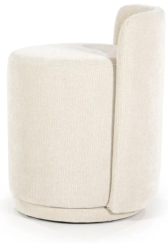 By-Boo Marque Moderne Scandinavische Poef Beige
