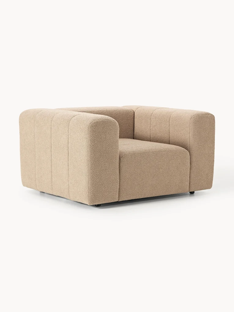 Bouclé loungefauteuil Lena