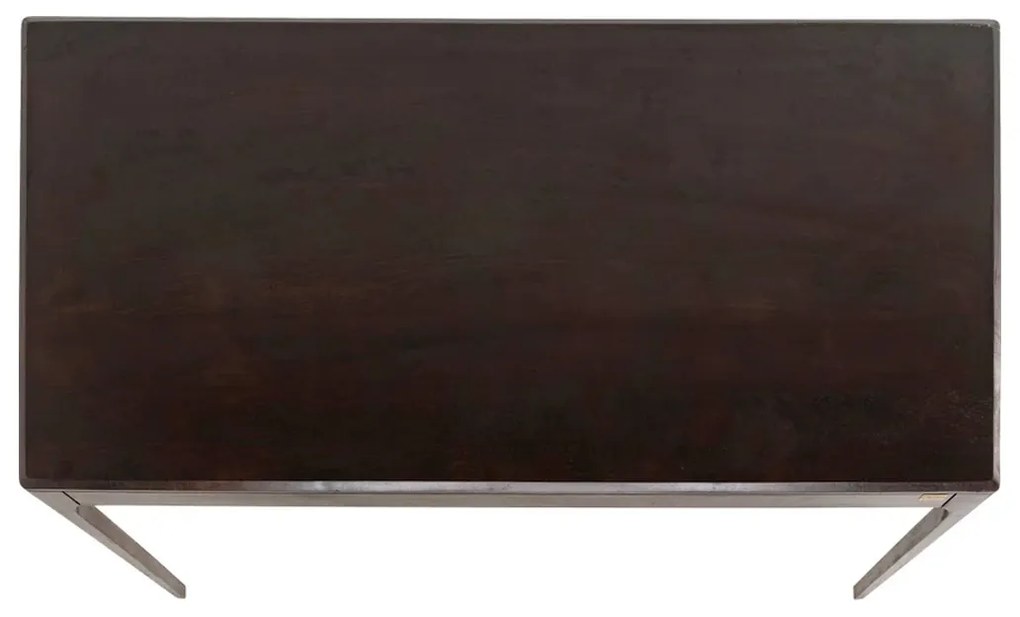 Retro Eettafel Donker Hout 175x90 Cm - 175 X 90cm.