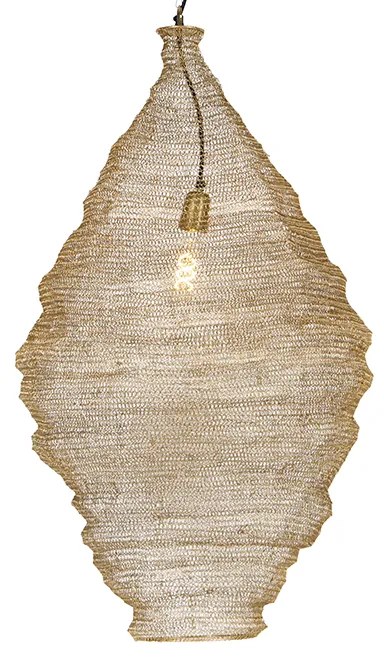 Oosterse hanglamp goud 90 cm - Nidum