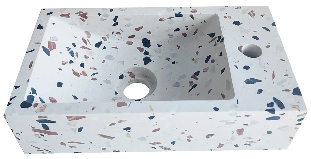 Fontana Terrazzo toiletmeubel kasteel bruin