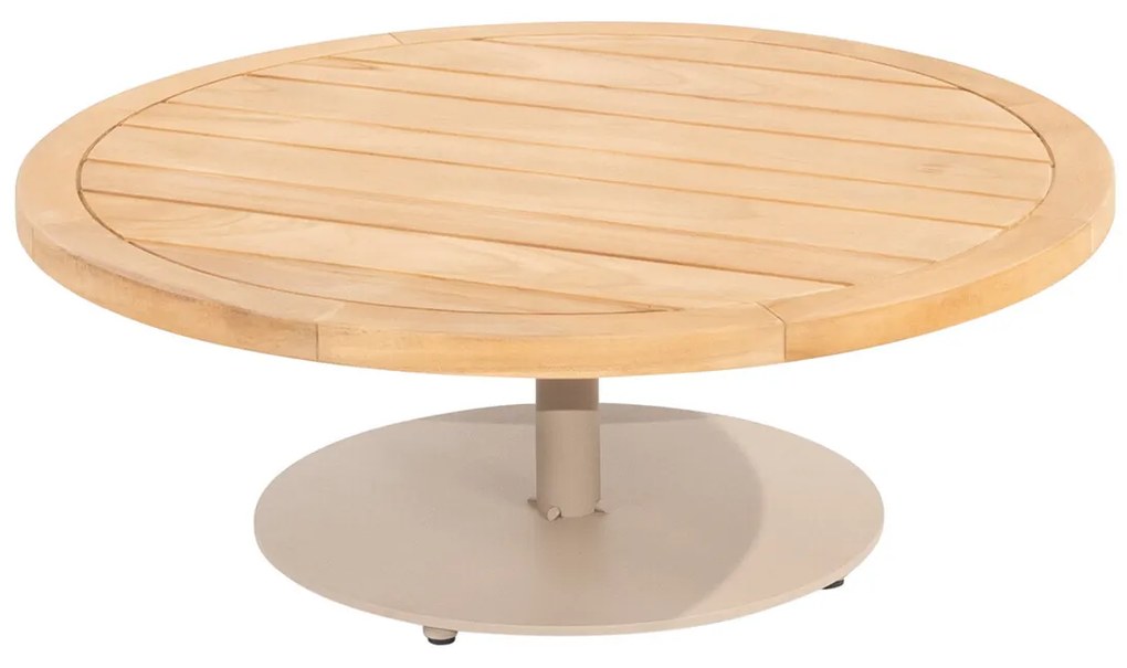 4 Seasons Outdoor Volta loungetafel Ø80 x 30 cm - latte