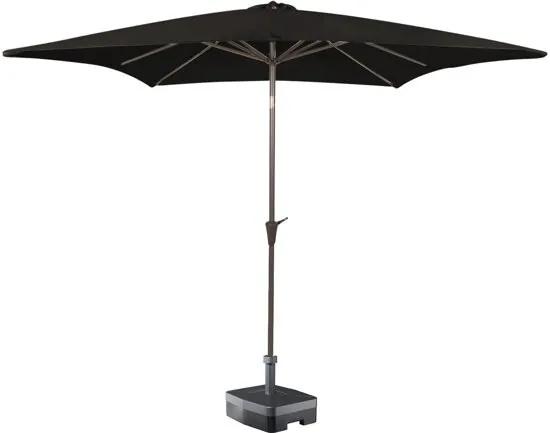 Â® vierkante parasol Altea 230x230 cm - Black