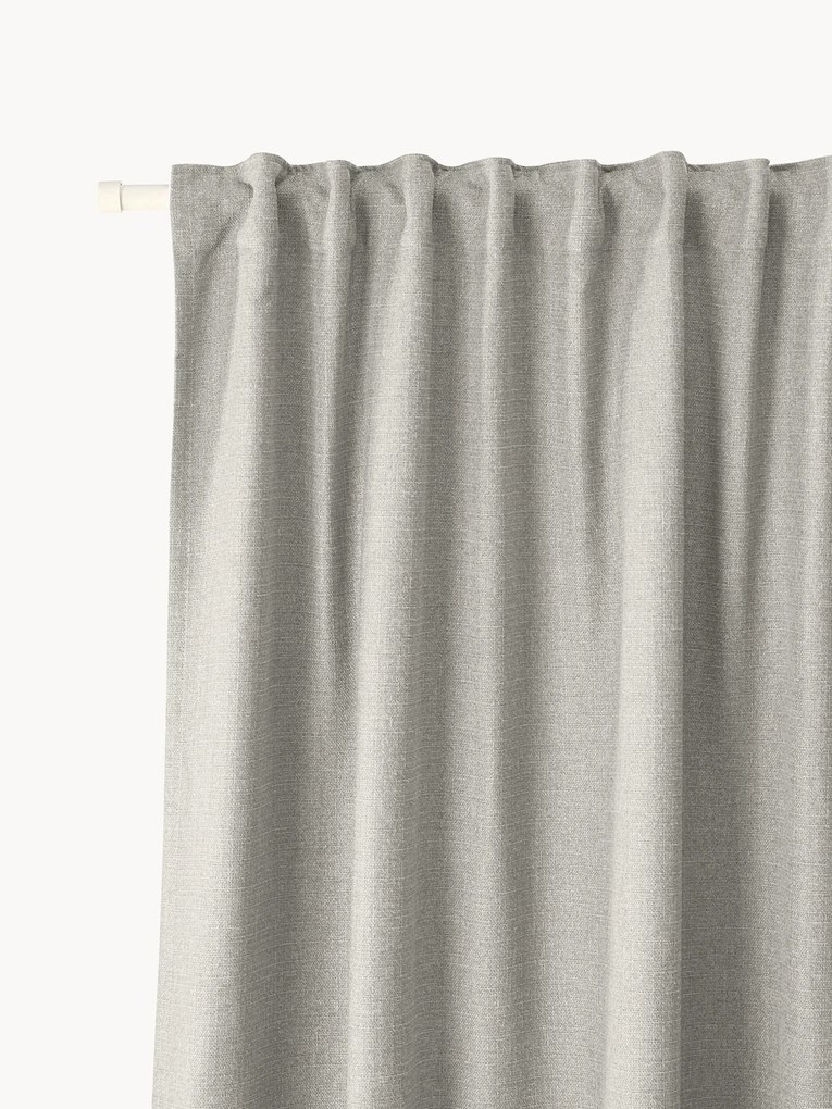 Ondoorzichtige multi-band gordijnen Jensen, 2-delig, B 130 cm