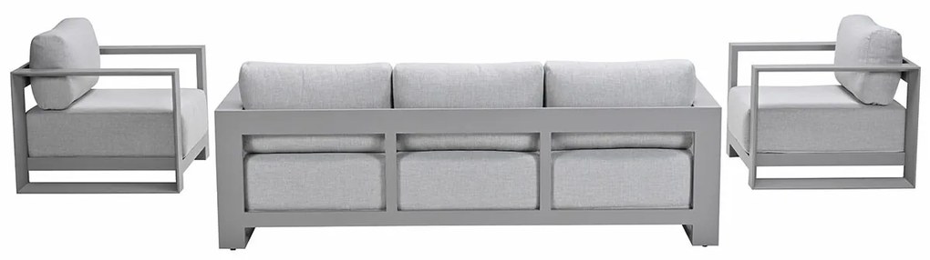 Garden Impressions Malakka loungeset 3 - delig taupe/valley sand