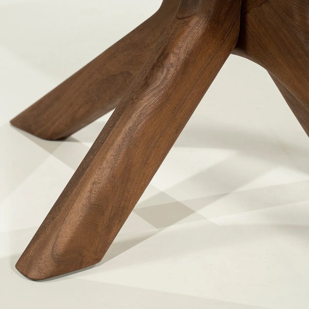 Eleonora Tycho Eettafel Kruispoot Wanoot 210 - 210 X 110cm.