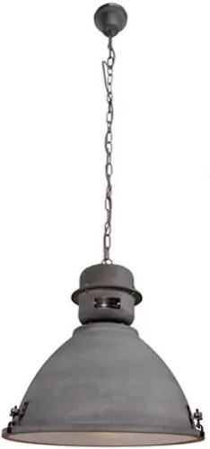 Hanglamp Kiki beton grijs 60W