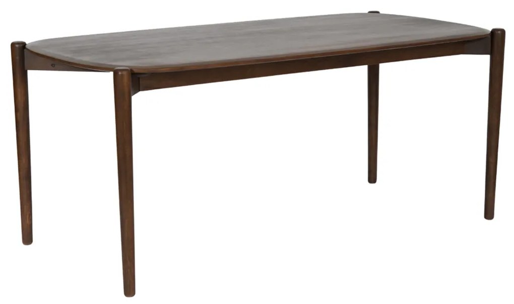 Design Eettafel Walnoot 220 X 90 Cm - 220 X 90cm.