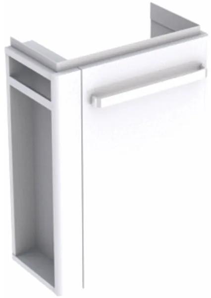 Geberit Renova Compact fonteinonderbouwkast 1 deur met handdoekhouder 44.8x60.4x25.2cm links wit 862250000
