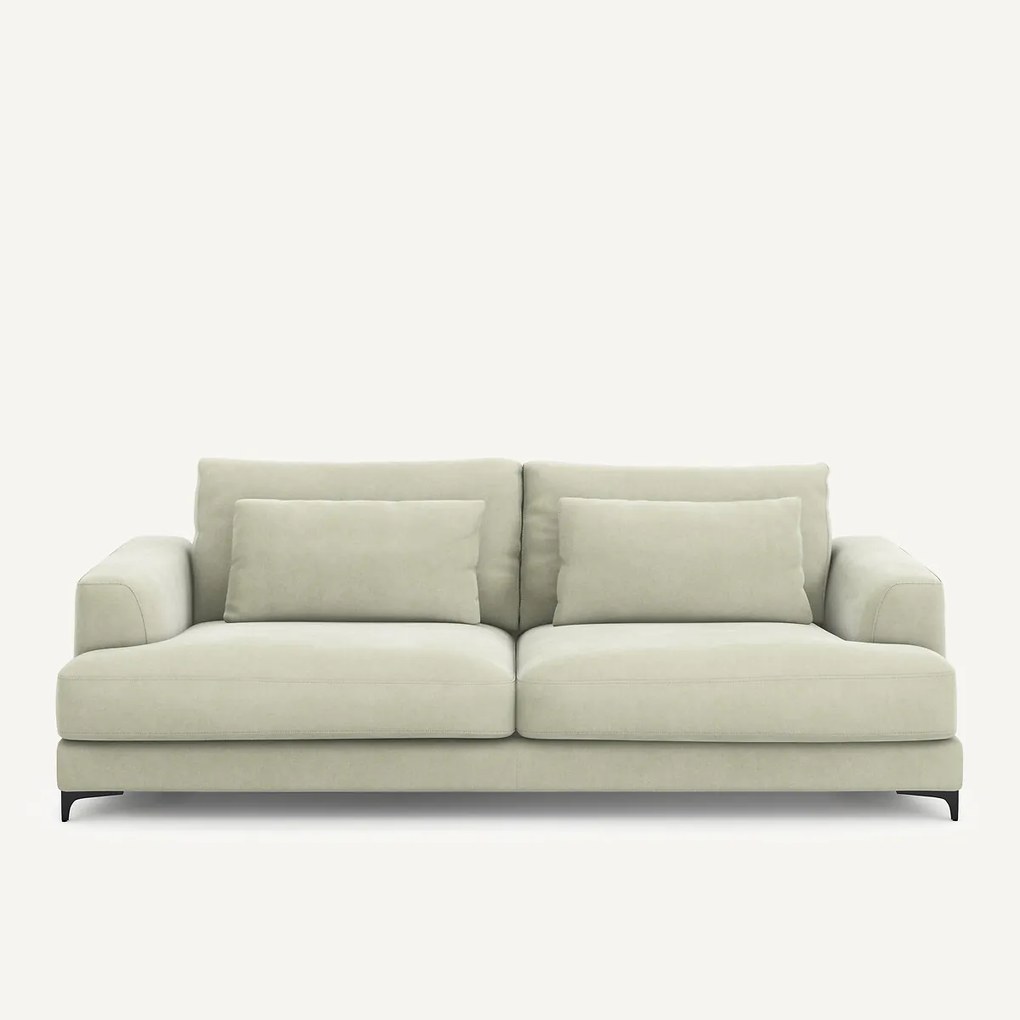 4-zits slaapbank van stonewashed fluweel, Marsile