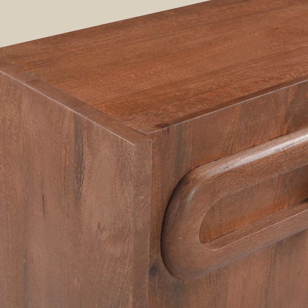 Smal Dressoir Kastje Vintage Design - 80x40x75cm.