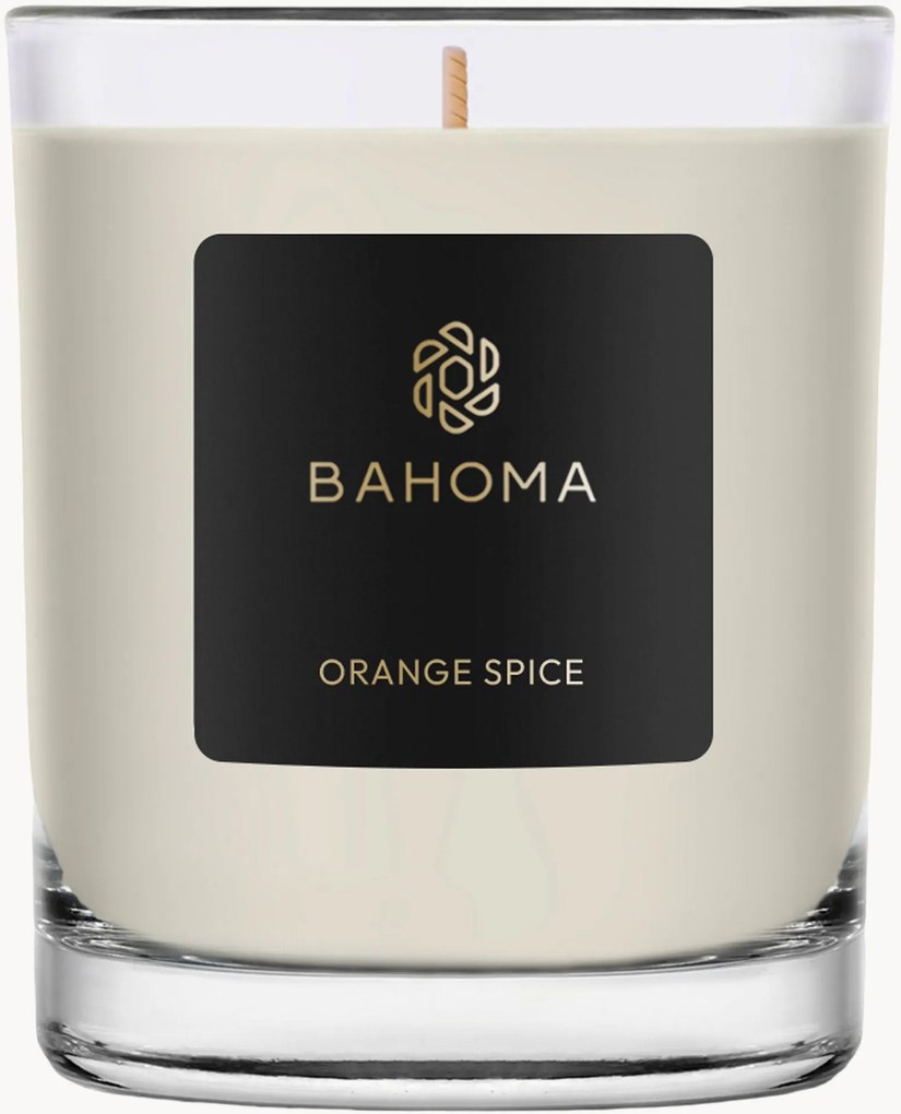 Handgemaakte geurka Kaars Orange Spice (sinaasappel, anijs, vanille)