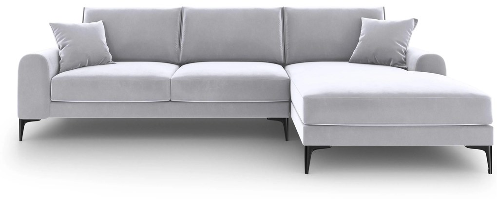 4.5-zitshoekbank Madara rechts velvet | Mazzini Sofas