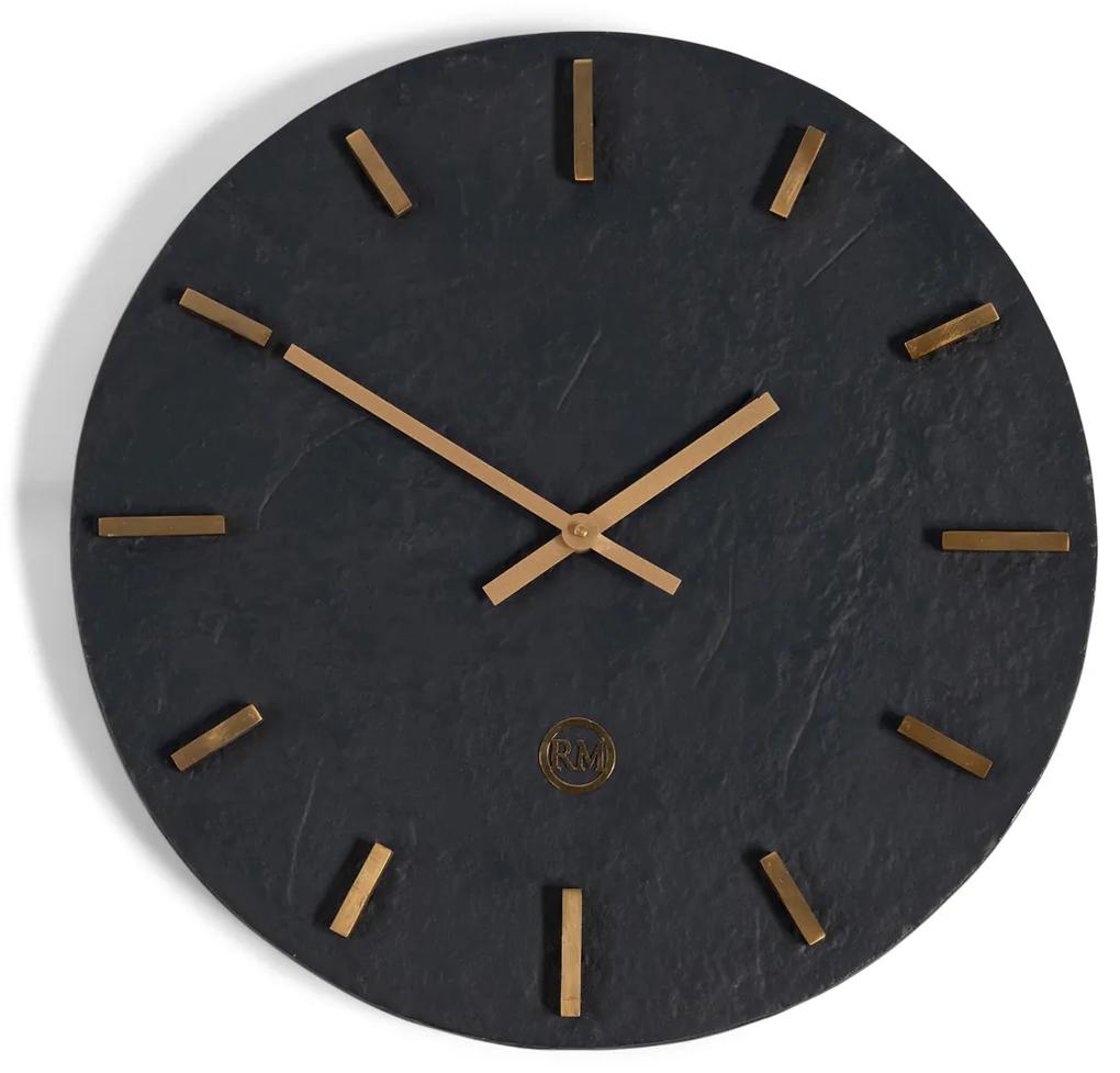 Rivièra Maison - Harlem Wall Clock - Kleur: zwart