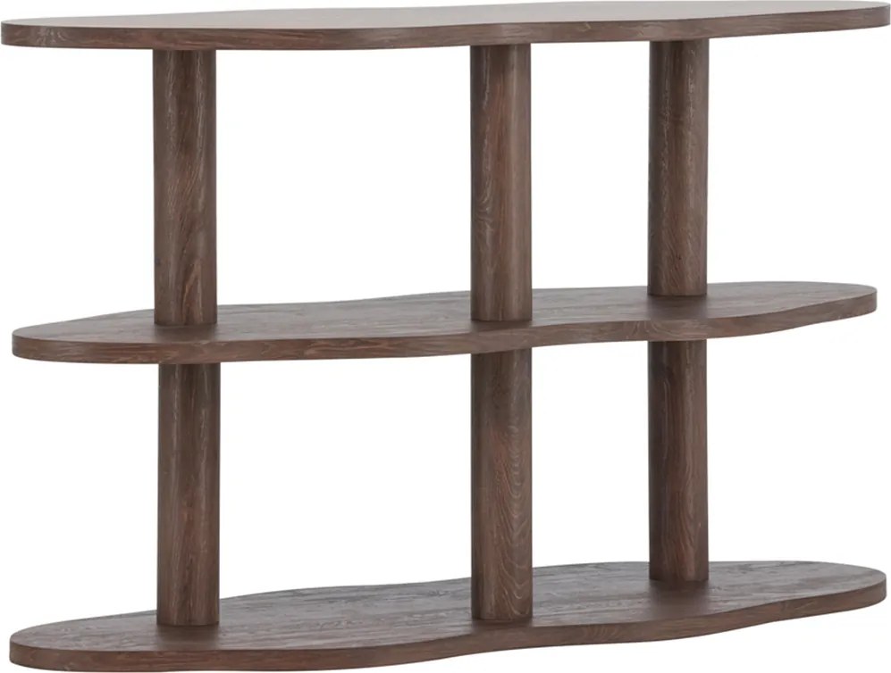Lage Golvende Openkast Bruin - 120x45x75cm.