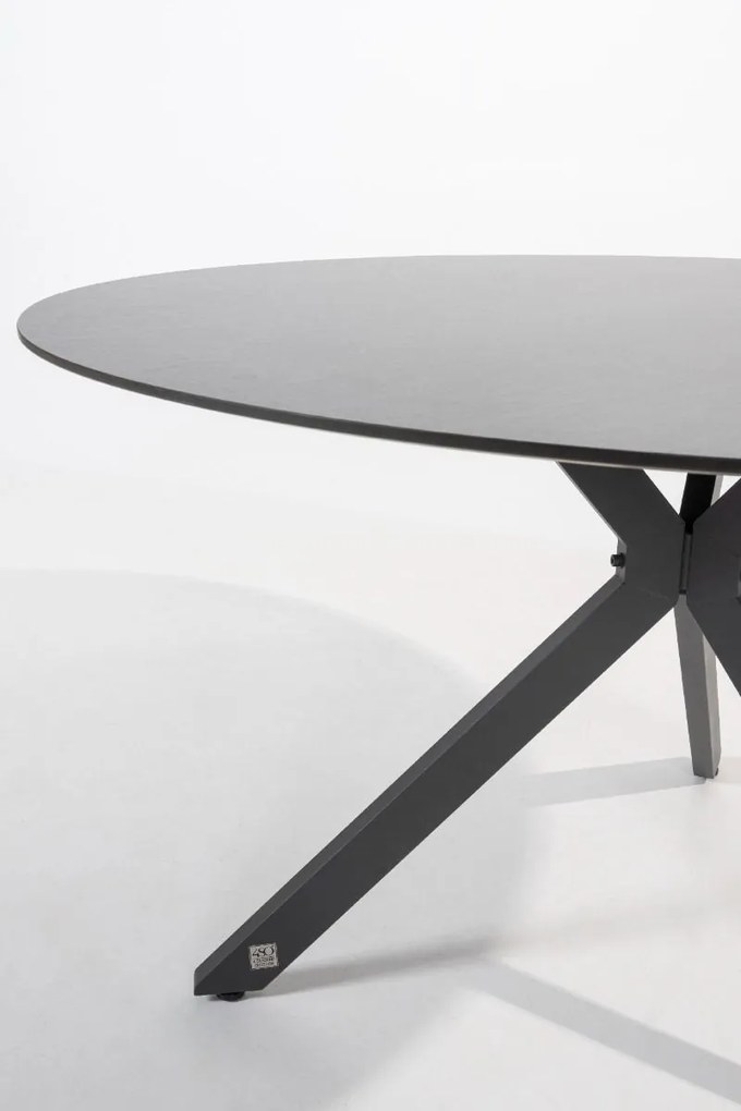 4 Seasons Veneto/Locarno ronde tuinset - Ø130 cm. - stapelbaar