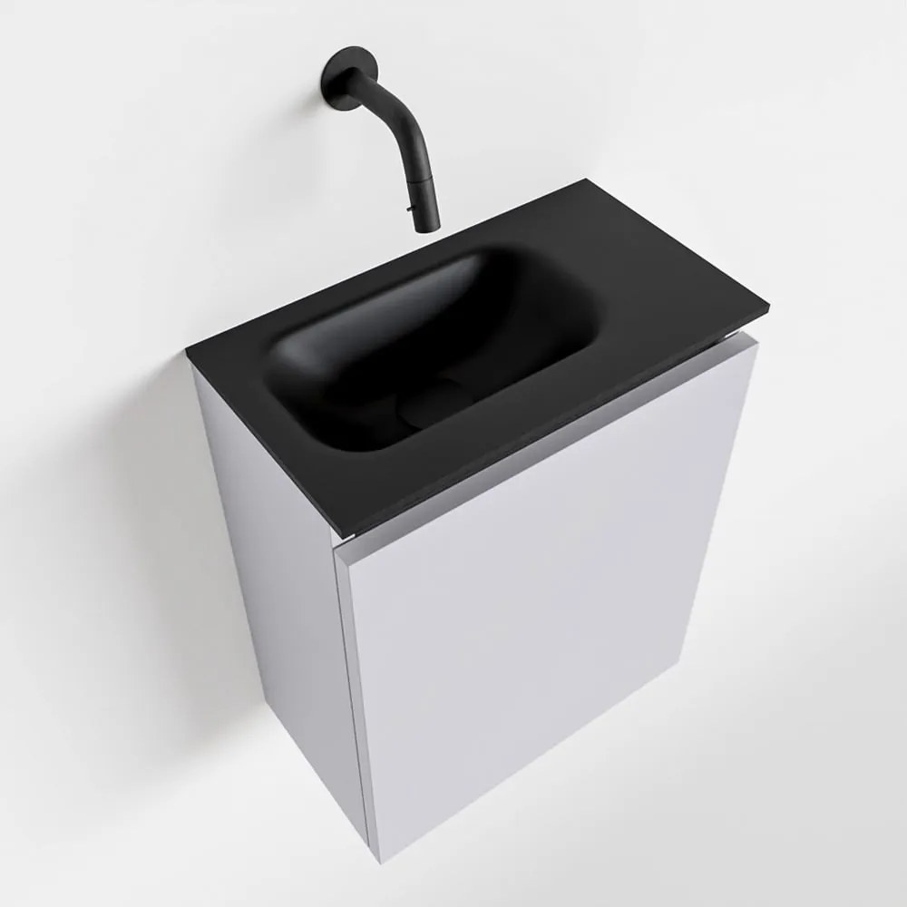 Mondiaz Ture 40cm toiletmeubel cale met wastafel urban links geen kraangat