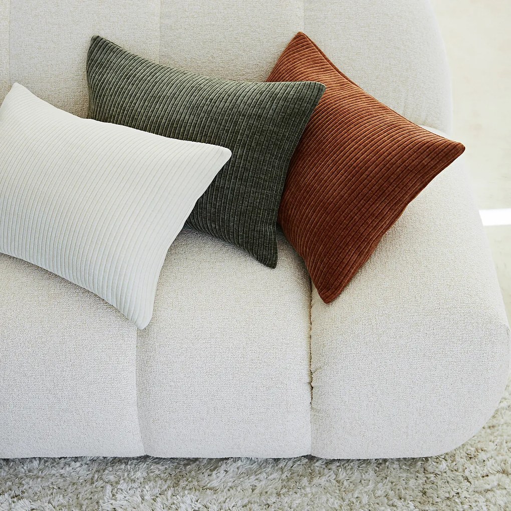 Kussenhoes, 60x40 cm, ribfluweel, Carly