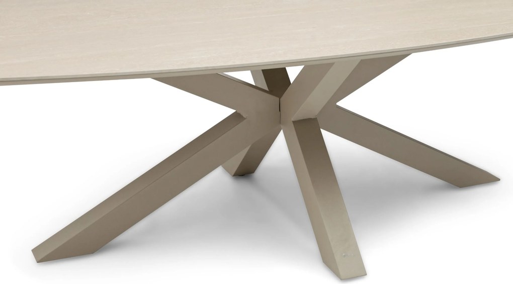 Dining Tuintafel rechthoekig 240 x 120 cm Zand/Beige Voyage