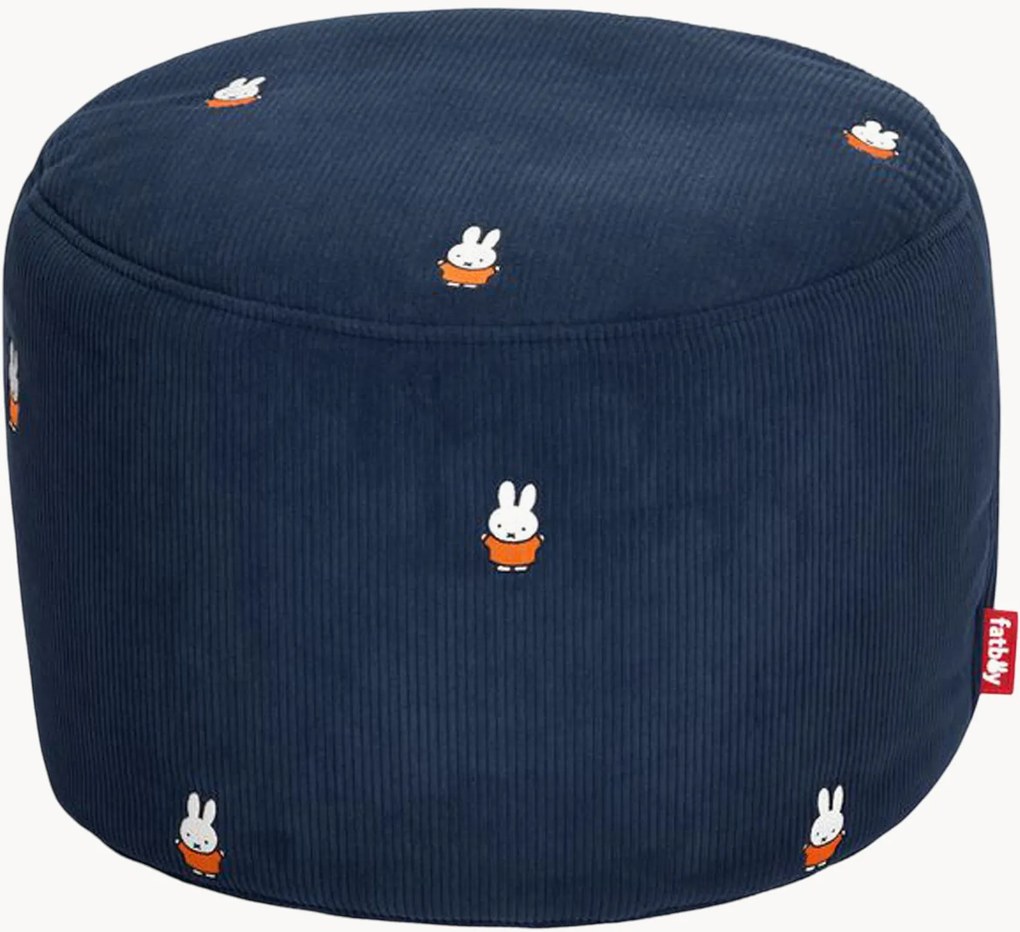 Kinder ribfluwelen poef Miffy
