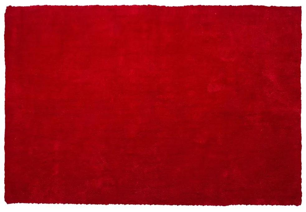 Vloerkleed rood 140 x 200 cm DEMRE Beliani
