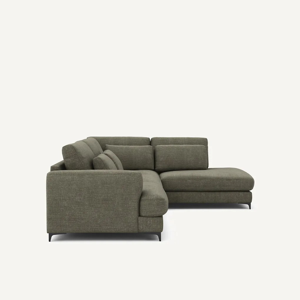 Omvormbare hoekbank rechts, katoen en linnen, Marsile