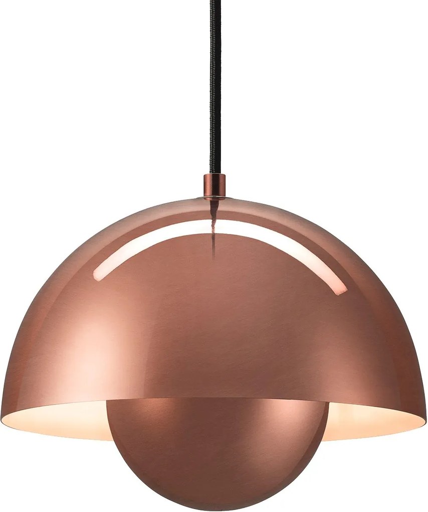 &tradition FlowerPot VP1 hanglamp polished copper