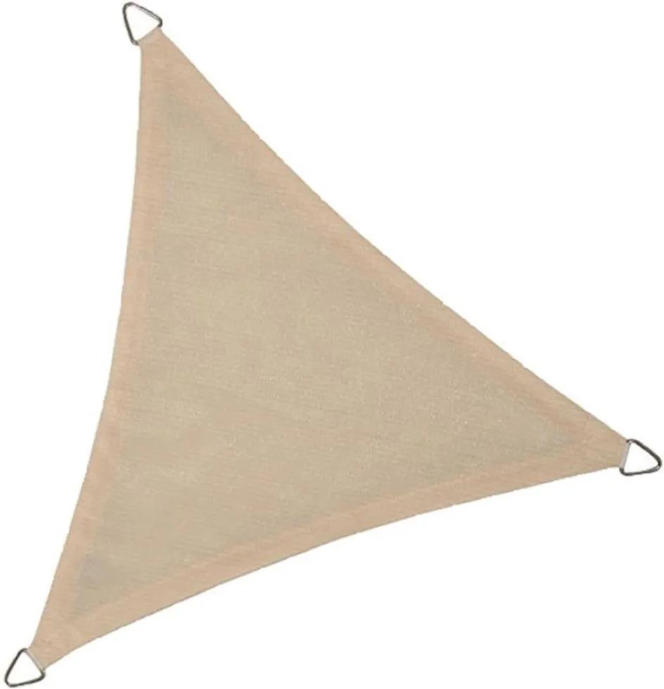 Schaduwdoek driehoek 3,6 x 3,6 x 3,6m wit