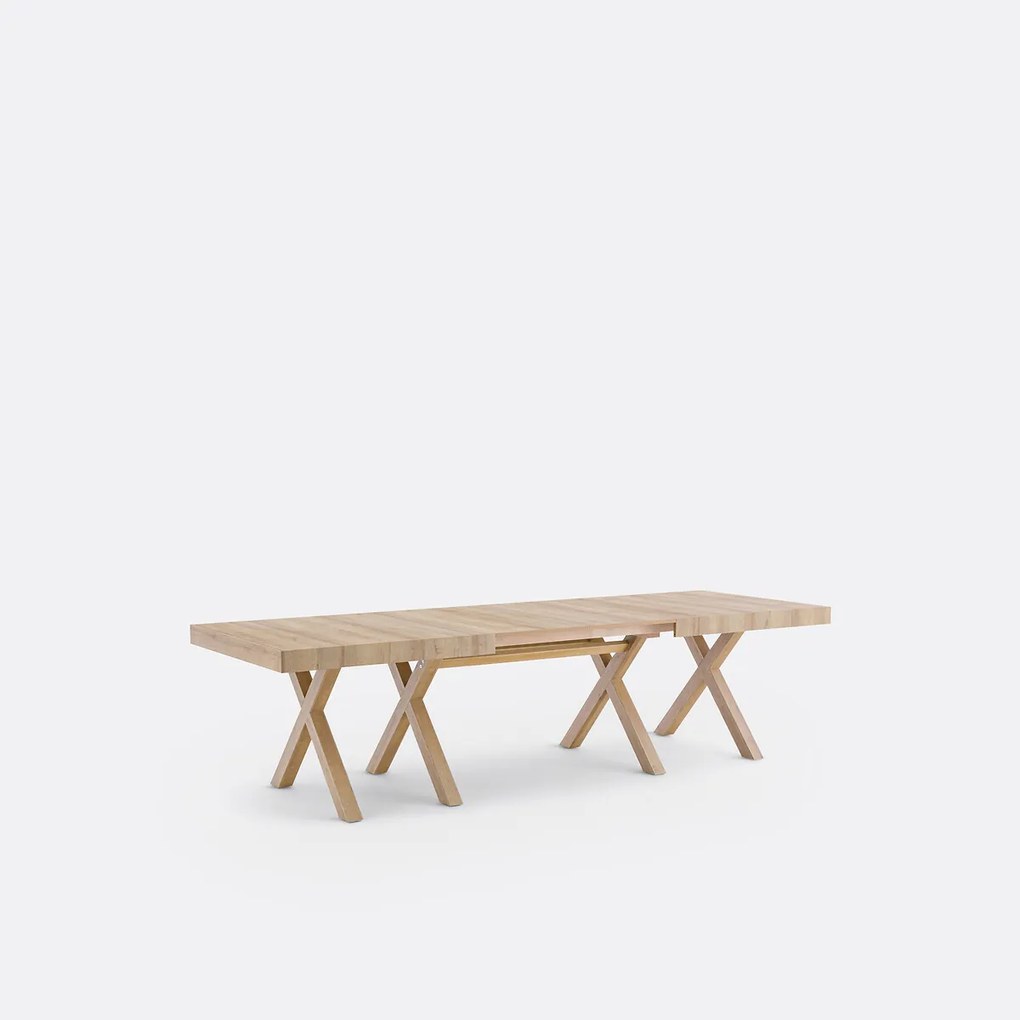 Eettafel, uitschuifbaar, 18 couverts, Alban