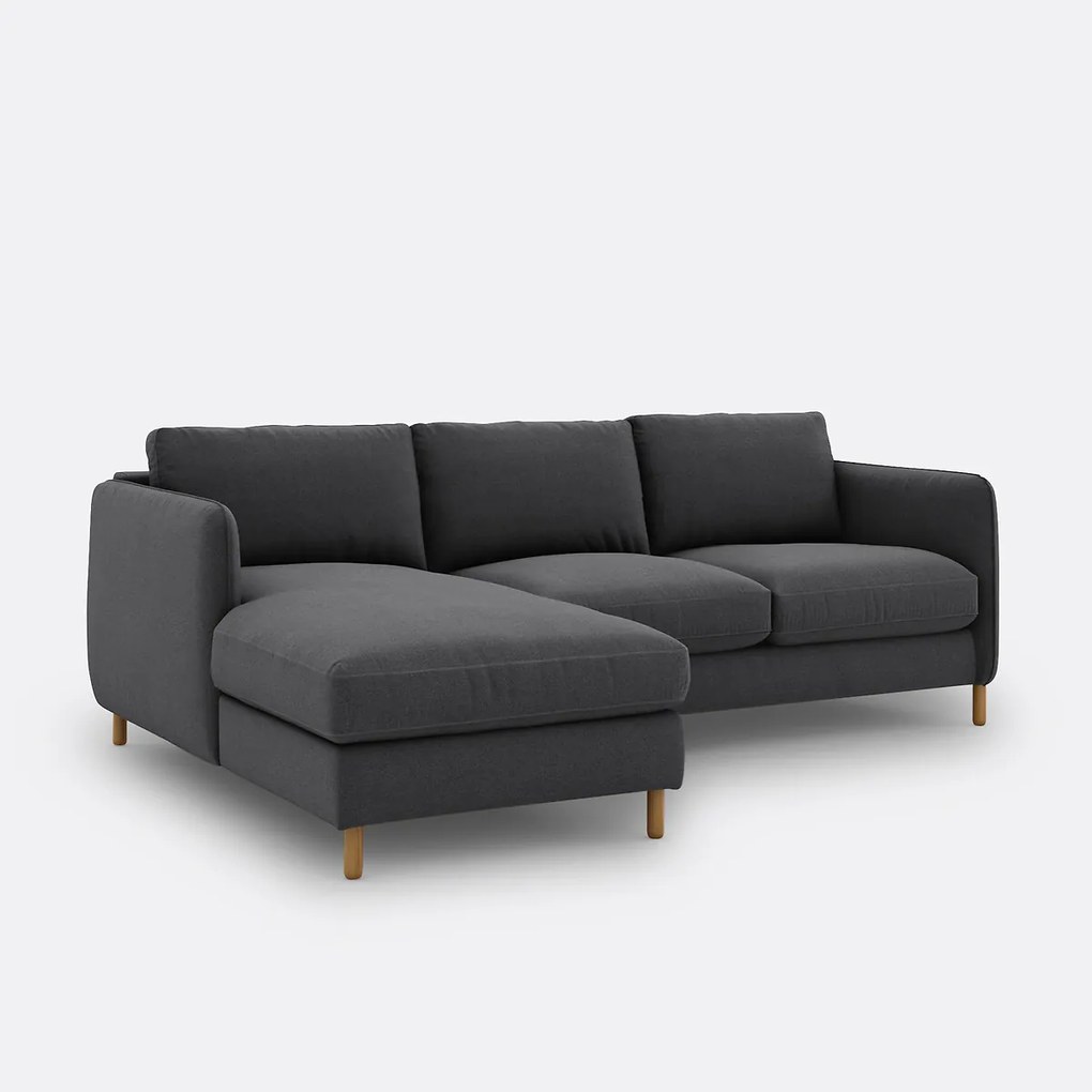 Polyester hoekbank links, Loméo