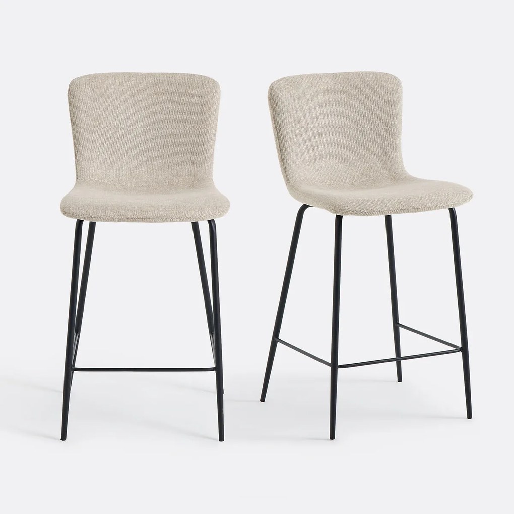 Set van 2 H65-barstoelen, Gillian