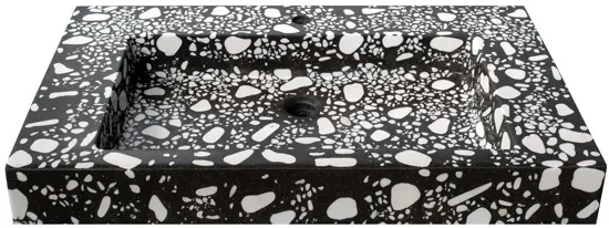 Urbi et Orbi Plura terra opbouw wastafel 130x12cm