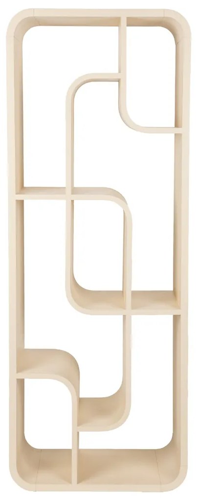 Zuiver Seven Open Kast Roomdivider Beige - 60x35x160cm.
