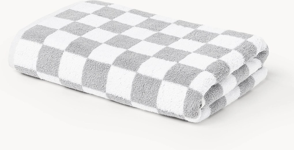 Westwing Crosby Studios, katoenen handdoek Damier, in verschillende formaten