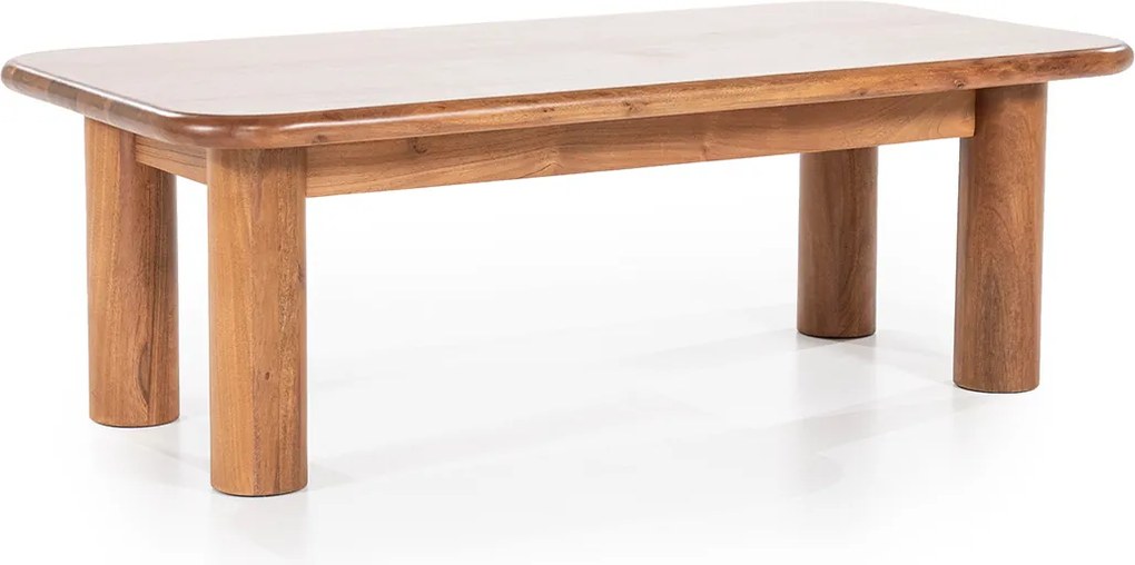 Eleonora Julian Retro Salontafel Van Acaciahout - 120 X 60cm.