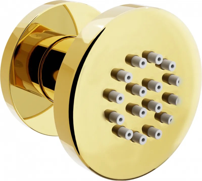 Mexen zijden wand gemonteerd lateraal mondstuk, goud - 79361-50