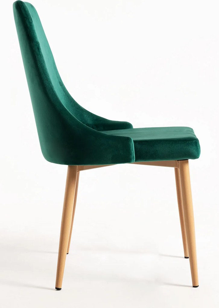 Set 4 Stoik Wood Stoelen