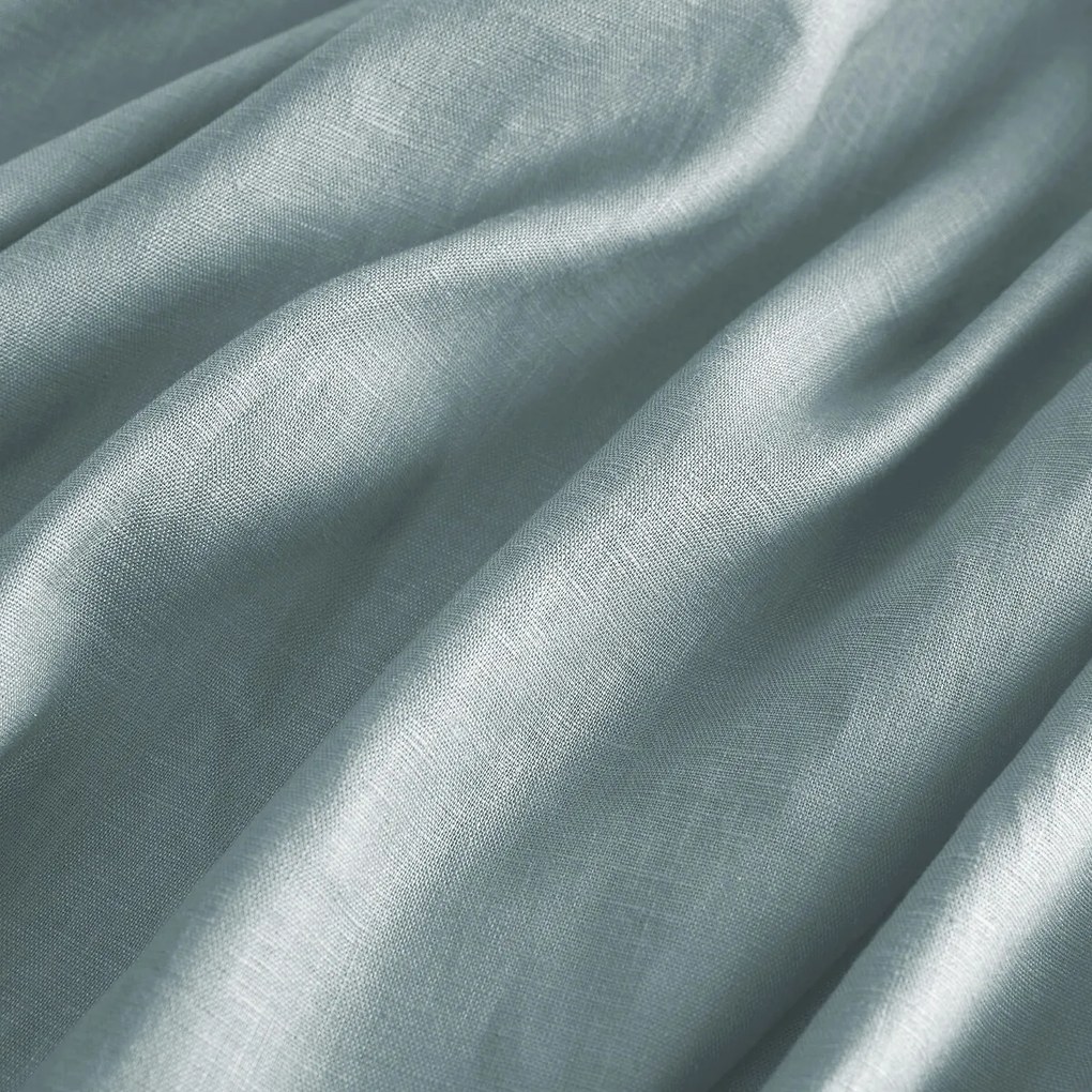 Linnen gordijn met voering, verborgen lipjes, Private