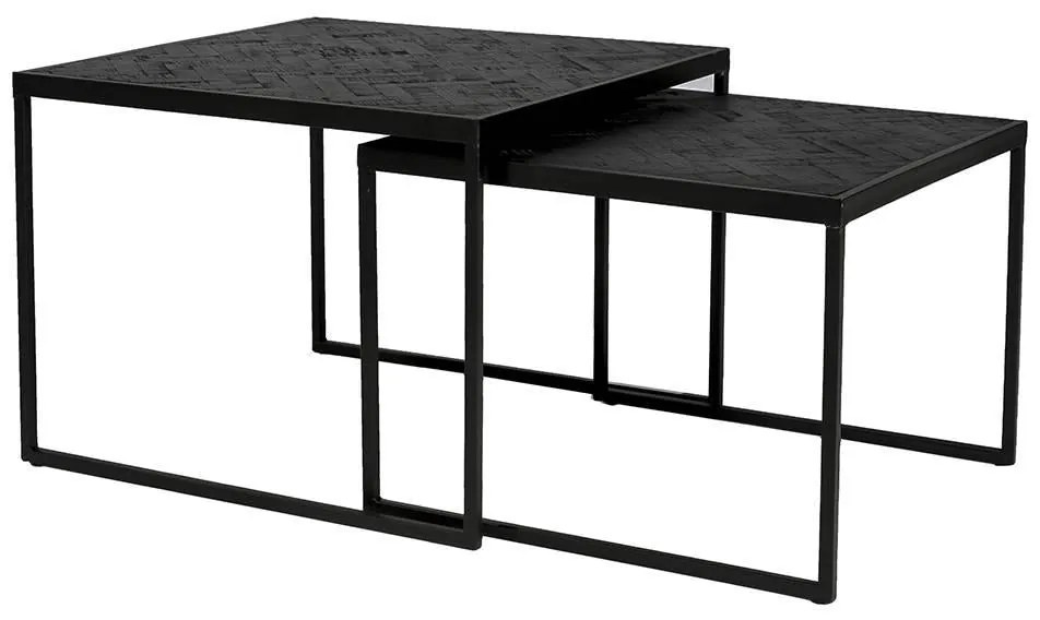 Set van 2 salontafels Stack | Haluta