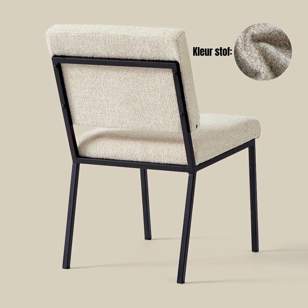 PEPP Interiors Soho Beige Eetkamerstoel